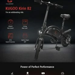 Matrix E Bike - Kugoo B2 Pro - Elektrische Opvouwbare Fiets/step 14 Inch 400W - Met Trappers - Snelheid Max. 45 Km/u -Fietsen-Accessoires Shop 550x630 4