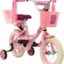 Nogan Butterfly - Kinderfiets - Meisjesfiets - 12 Inch - Roze -Fietsen-Accessoires Shop 550x642 1