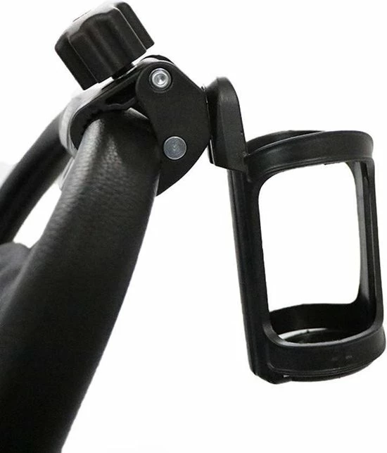 YONO Universele Bekerhouder Drinkfleshouder Kinderwagen Buggy En Fiets Bidonhouder Ook Geschikt Voor Joolz Zwart 2 YONO Universele Bekerhouder Drinkfleshouder Kinderwagen Buggy En Fiets Bidonhouder Ook Geschikt Voor Joolz Zwart - Afbeelding 2