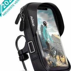 Nince Telefoonhouder Fiets Waterdicht Van Hoge Kwaliteit 2022 Model- Universeel - Fiets Telefoonhouder - Gsm Houder Fiets