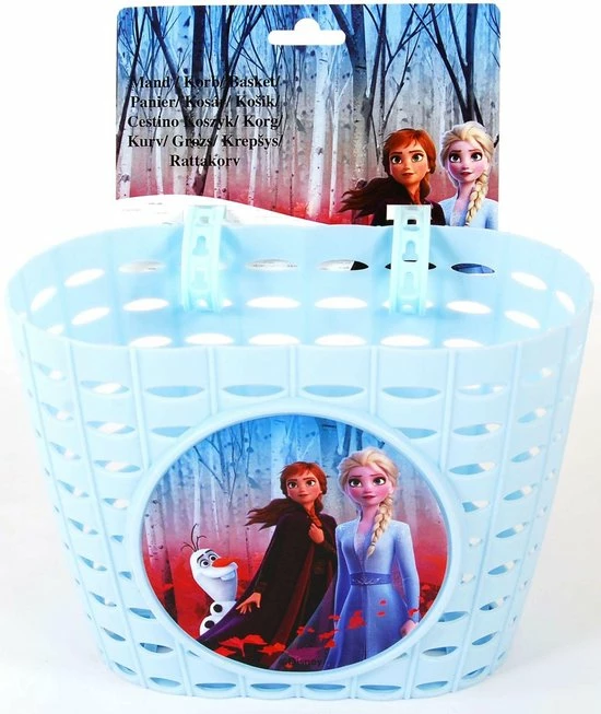 Disney Frozen 2 Plastic Mandje Meisjes Licht Blauw 2 Disney Frozen 2 Plastic Mandje Meisjes Licht Blauw - Afbeelding 2