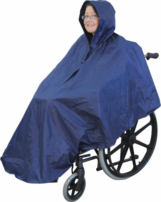 Aidapt - Poncho - Voor Rolstoel Of Rollator 1 Aidapt - Poncho - Voor Rolstoel Of Rollator