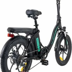 Hitway BK6 Elektrische Fiets - Opvouwbare E-bike - 20 Inch Fat Tire - 250W Motor - 11,2Ah - Zwart/Groen -Fietsen-Accessoires Shop 550x695 2