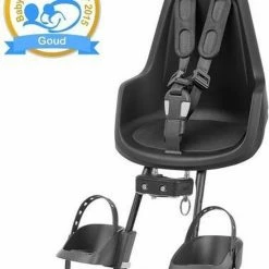Bobike One Mini Fietsstoeltje Voor - Urban Black -Fietsen-Accessoires Shop 550x711