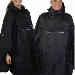 BJ?RNSON BJ RNSON Haps Regenponcho Fiets Dames & Heren - Fietsponcho - Zwart -Fietsen-Accessoires Shop 550x715 2