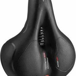 IBright Comfort Fietszadel Met Gelpads - Dames / Heren - Ventilerend - Zadelvering - Waterdicht - Gratis Zadelstrop - Zwart -Fietsen-Accessoires Shop 550x720 5