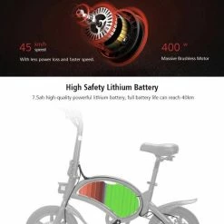 Matrix E Bike - Kugoo B2 Pro - Elektrische Opvouwbare Fiets/step 14 Inch 400W - Met Trappers - Snelheid Max. 45 Km/u -Fietsen-Accessoires Shop 550x727 1