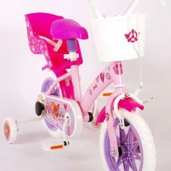 Volare Paw Patrol Kinderfiets - Meiden - 12 Inch - Roze - Doortrapper -Fietsen-Accessoires Shop 550x735 2