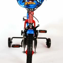 Spider-Man Kinderfiets - Jongens - 14 Inch - Rood/Blauw - Twee Handremmen -Fietsen-Accessoires Shop 550x762