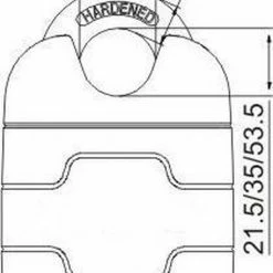 VINZ Makalu Motorslot / Kettingslot / Scooterslot ART 4 Gecertificeerd - 120 Cm Ketting - Dikte Schakels: 10,5mm -Fietsen-Accessoires Shop 550x770