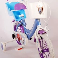 Disney Frozen 2 Kinderfiets - Meisjes - 14 Inch - Blauw/Paars - Twee Handremmen -Fietsen-Accessoires Shop 550x775 7