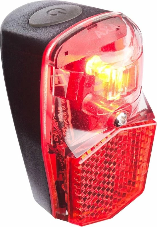 AXA Run Compact - Fiets Achterlicht - LED Fietsverlichting Op Batterij - Spatbord Montage Rood 7 AXA Run Compact - Fiets Achterlicht - LED Fietsverlichting Op Batterij - Spatbord Montage Rood - Afbeelding 7