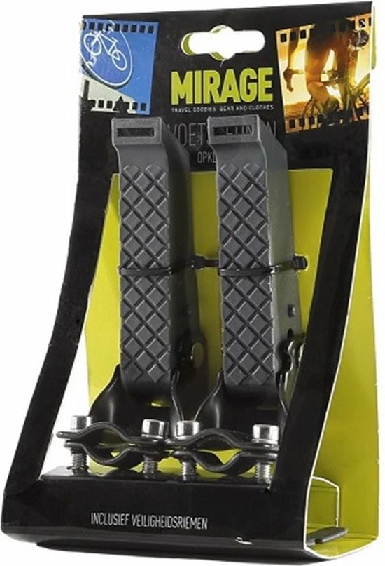 ROJO Rugsteun Bagagedrager + Fietskussen Bagagedrager + Voetsteunen (Universele Set) 3 ROJO Rugsteun Bagagedrager + Fietskussen Bagagedrager + Voetsteunen (Universele Set) - Afbeelding 3