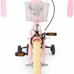 SJOEF Dolly Meisjesfiets 14 Inch - Roze -Fietsen-Accessoires Shop 550x811