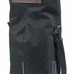 Basil City Fietsshopper - Enkele Fietstas - 16 Liter - Zwart -Fietsen-Accessoires Shop 550x824