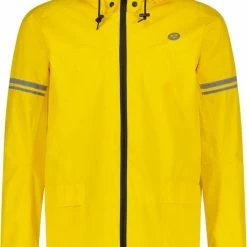 AGU Original Regenpak Essential - Geel/Zwart - L - Dames & Heren - Waterdicht & Ademend -Fietsen-Accessoires Shop 550x835 1